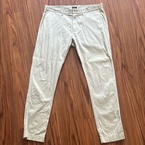 J Crew Men's Mint Green Slim Fit Pants